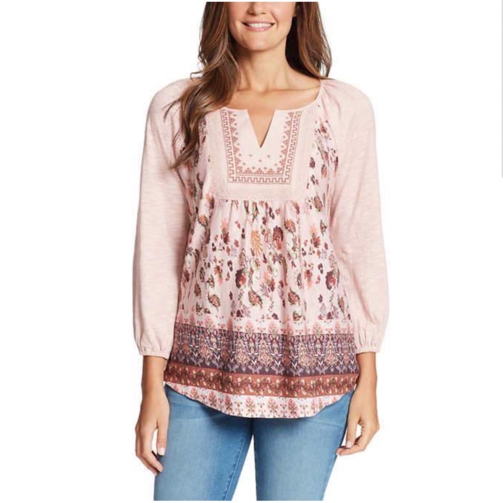 Vintage America 3/4 sleeve blouse 💕